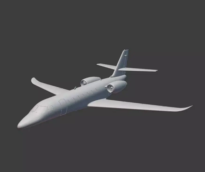 Cessna 680 Citation Sovereign 3D print model