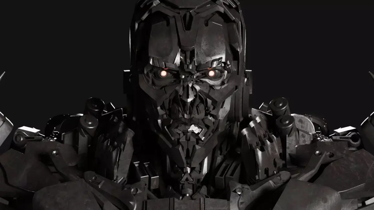 Cinematic Sci-Fi Tranformer - AAA Hard Surface 3D Model 3D model