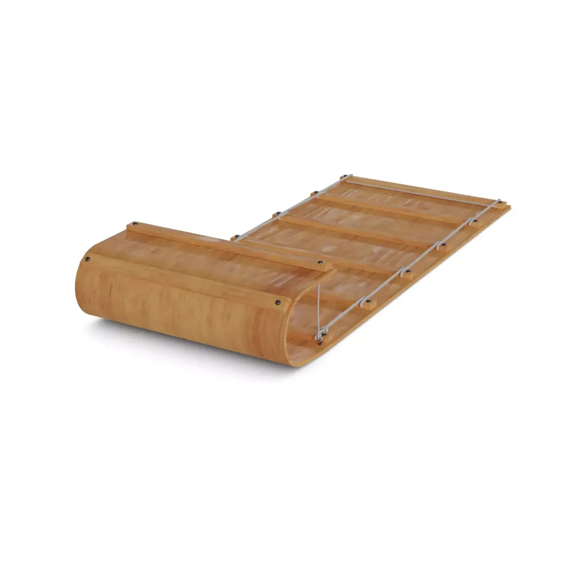 Toboggan Low-poly 3D model purchase