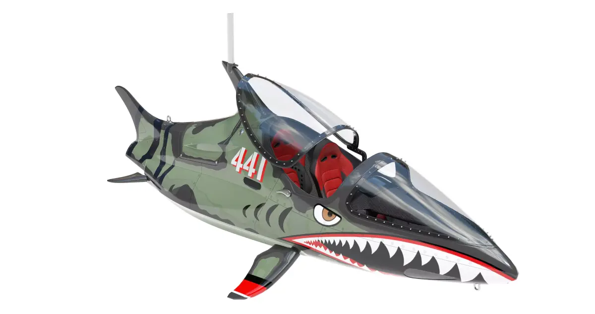 Seabreacher Camo Green 3D model