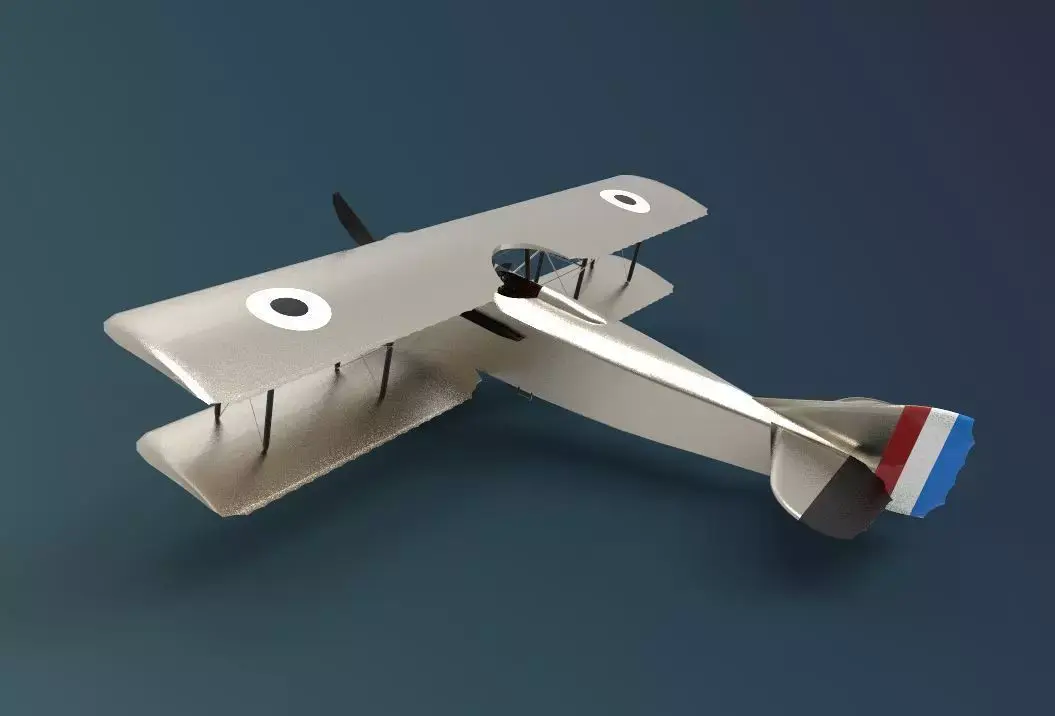 SPAD S XIII 3D model