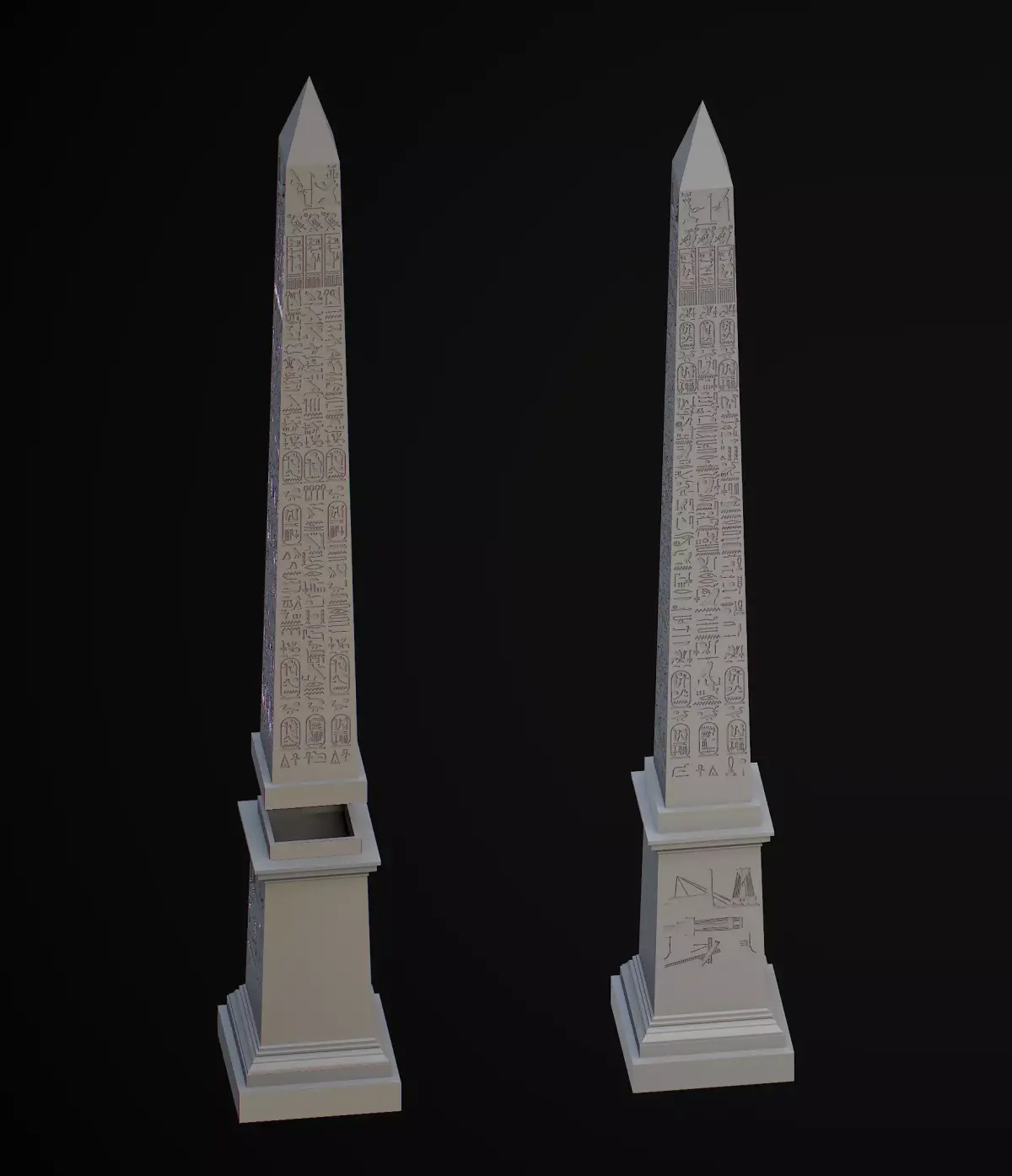 Luxor Obelisk 40CM 3D print model
