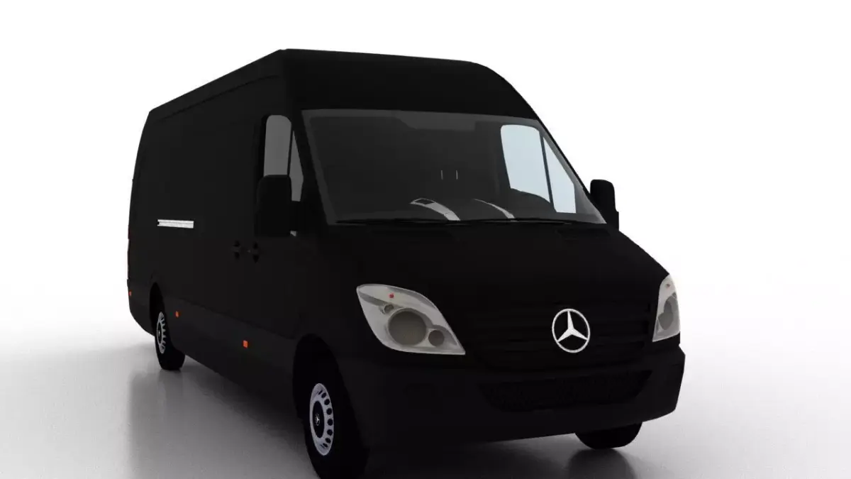 Mercedes Benz Sprinter L4H2 2009 Cargo EU 3D model