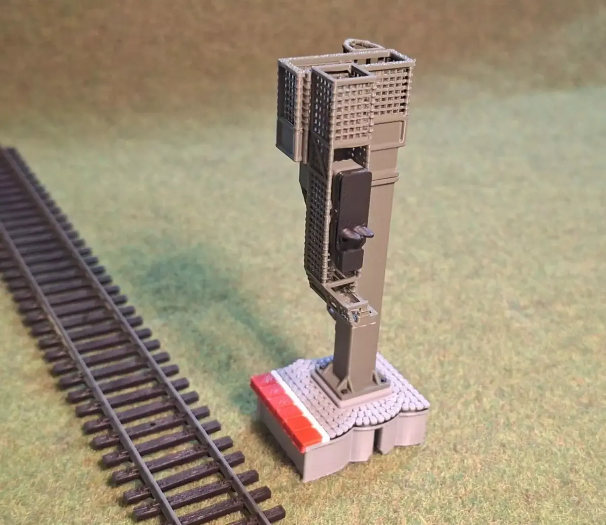 Deutsche Bahn Single Signal Bridge Mod2 1-87 FDM color 3D print model