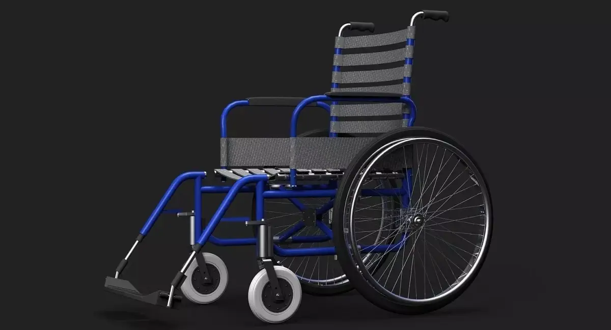 Wheelchair 3D Model 3D model