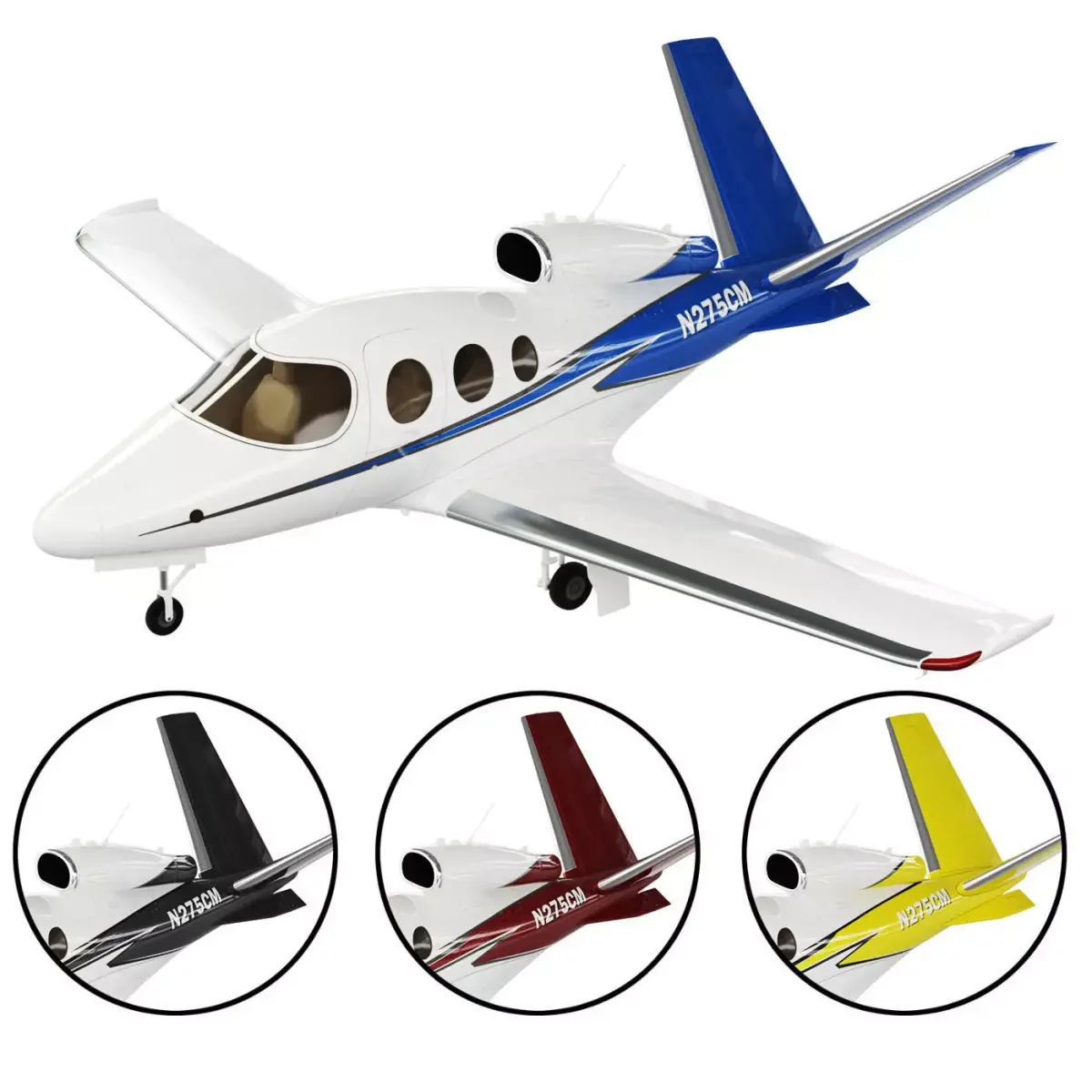 Aircraft Cirrus Vision Jet SF50 3D model