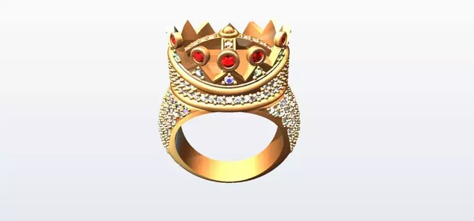 Tupac designed ring 3D print model