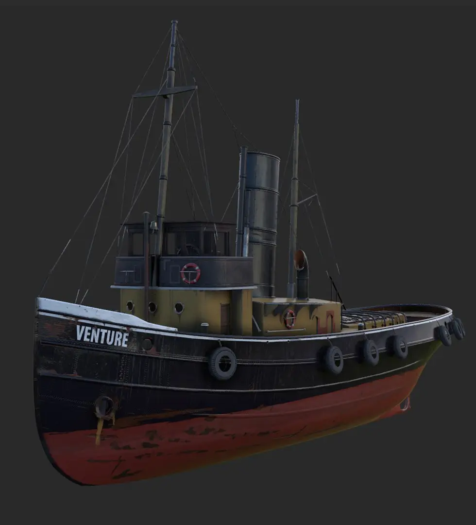 Tugboat  buy 3D model