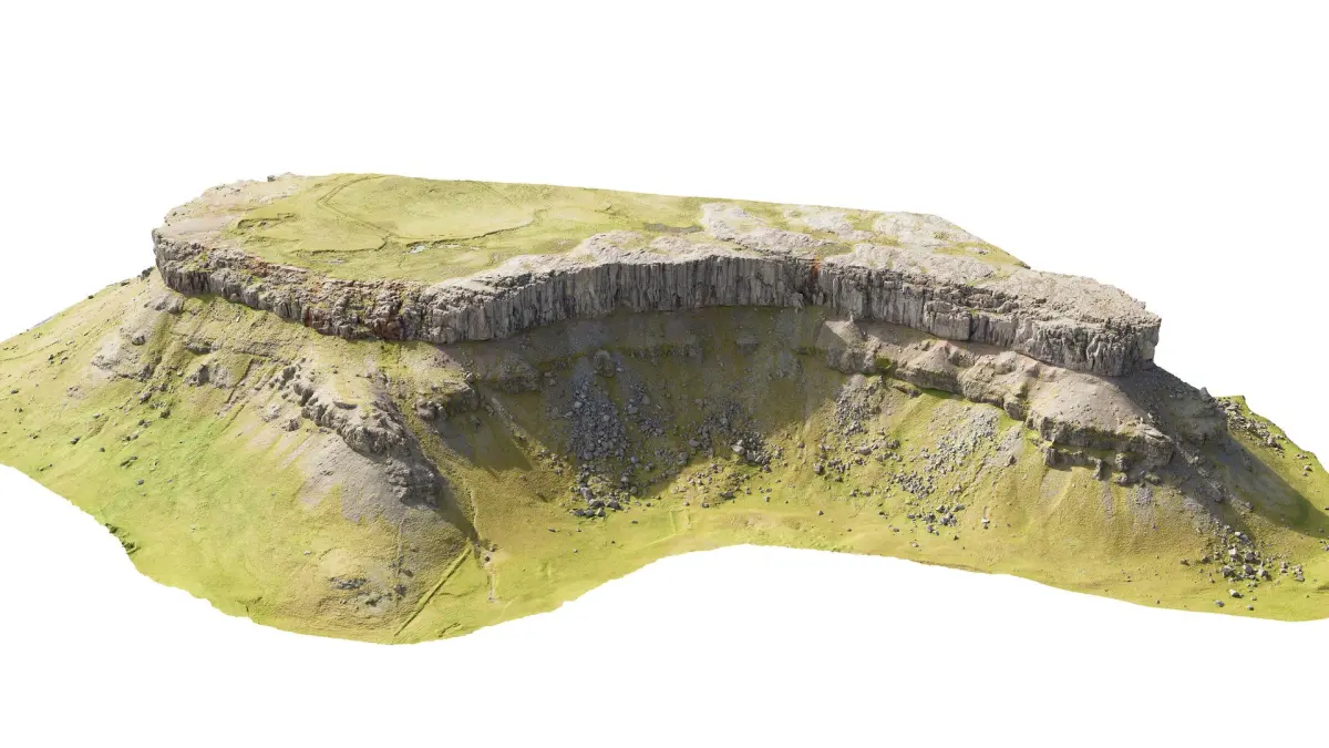 Mountain Cliffs Module - 3D PBR Model  purchase 3D model