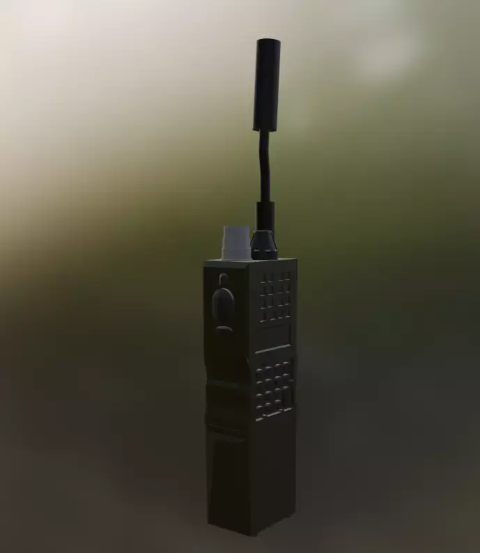 AN PRC 152 Radio 3D model
