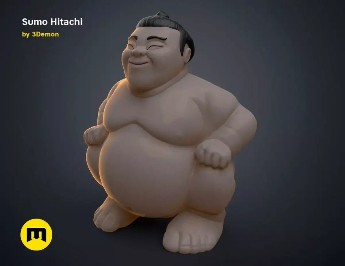 Sumo Hitachi - 3D print model  3D print model