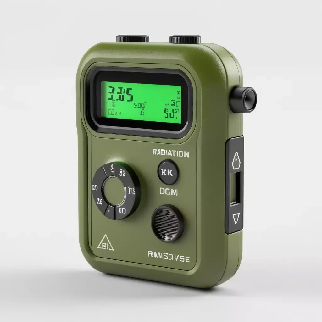 Portable Radiation Detector Device 3D model