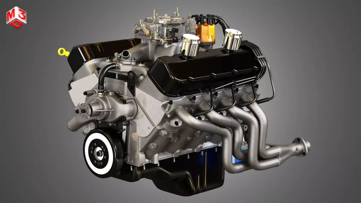 427 Engine - V8 Muscle Car Engine  3D model