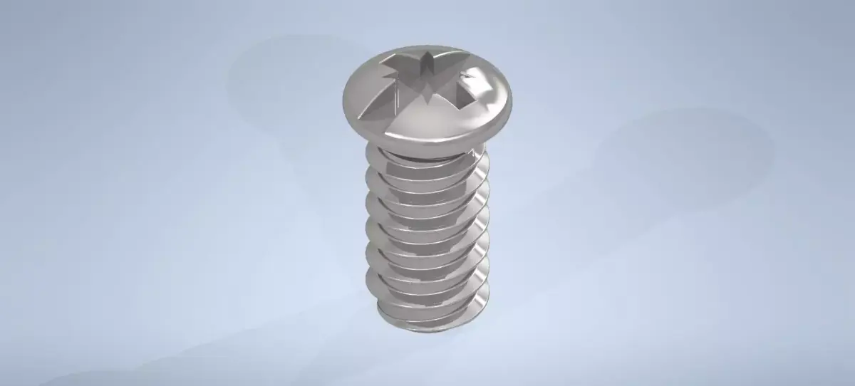 IKEA Beveled Top Hinge Bracket Screws 105248  3D model
