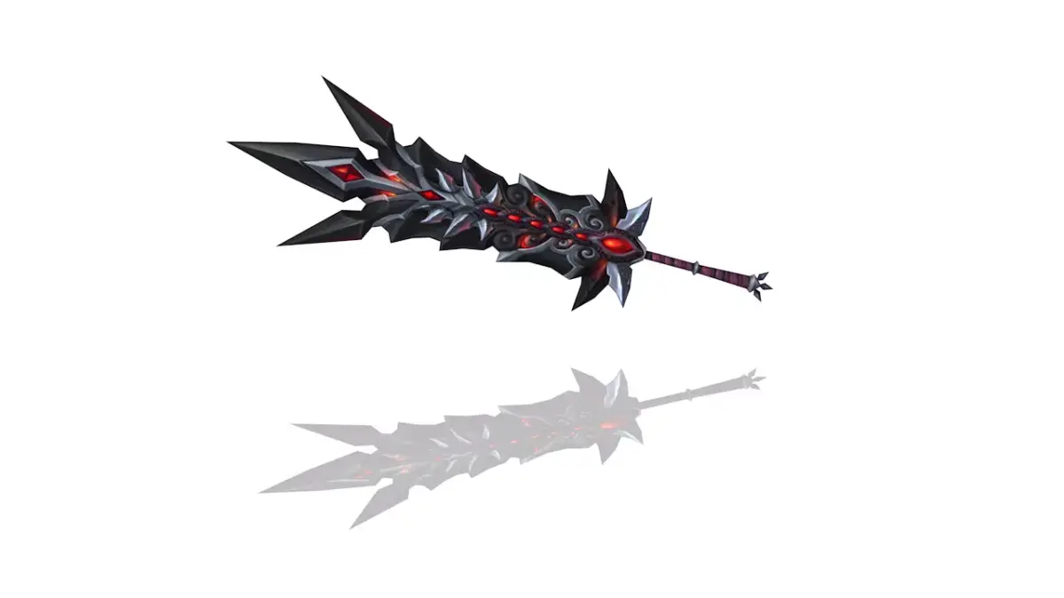 Dark Omen Greatsword Low-poly 3D model