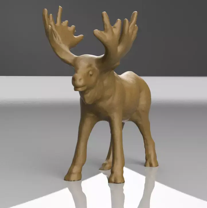renne christmas 3D print model