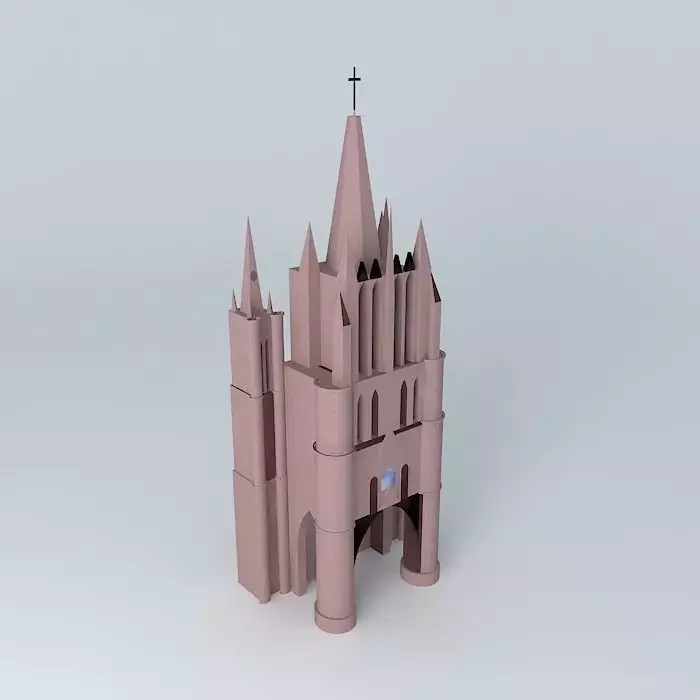 The Sanctuary church 3D model
