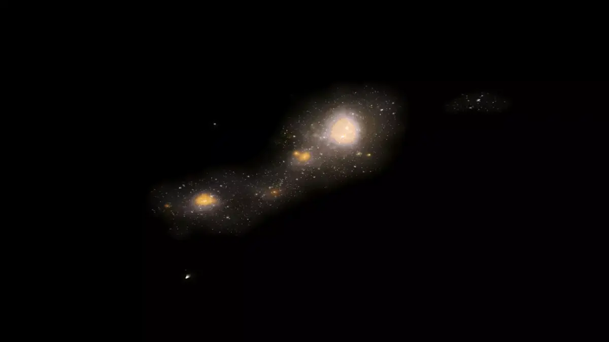 Shapley Supercluster 3D model order
