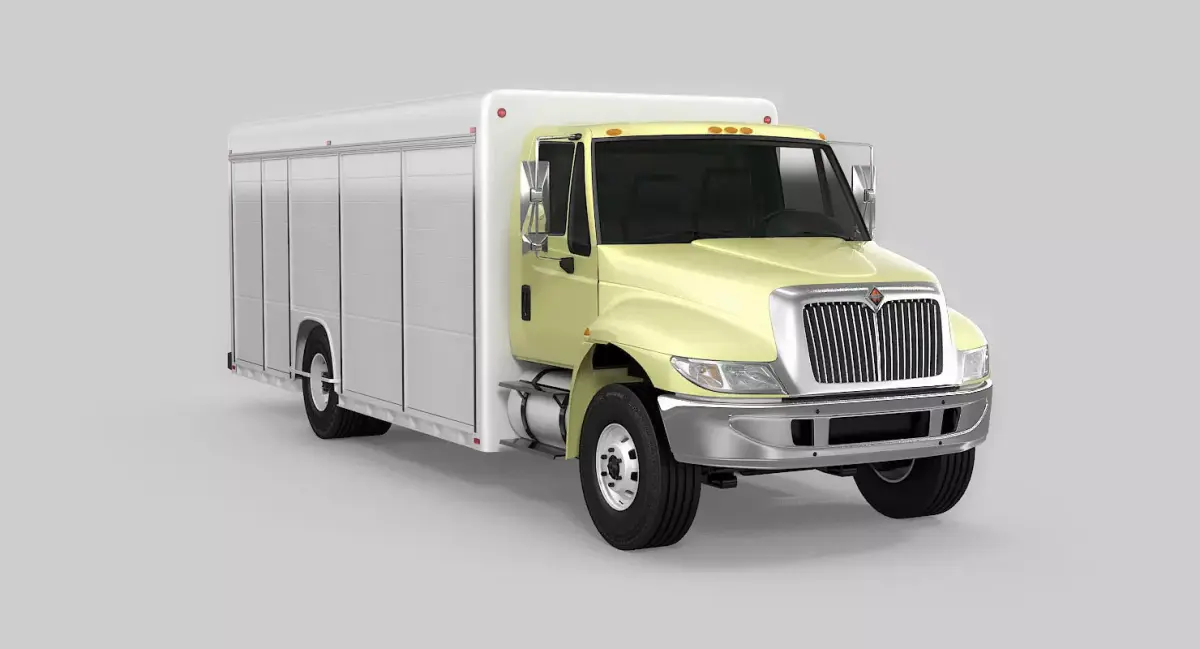 Beverage Delivery Truck 3D model