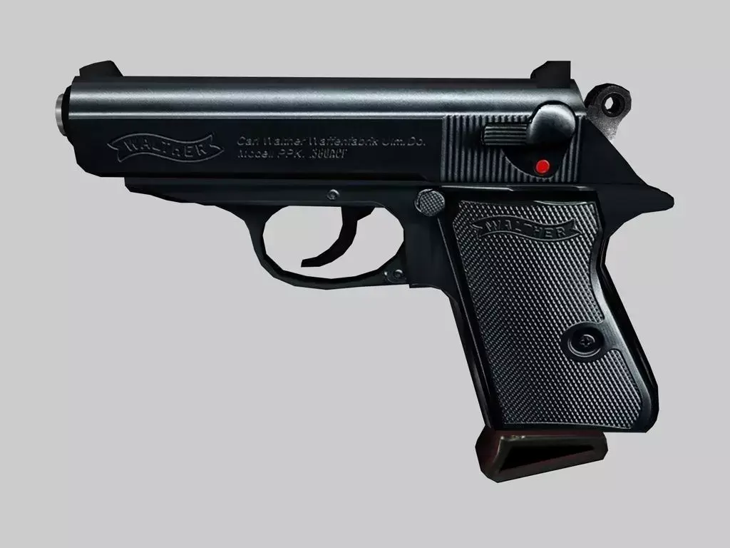 Walther PPK Low-poly 3D model buy