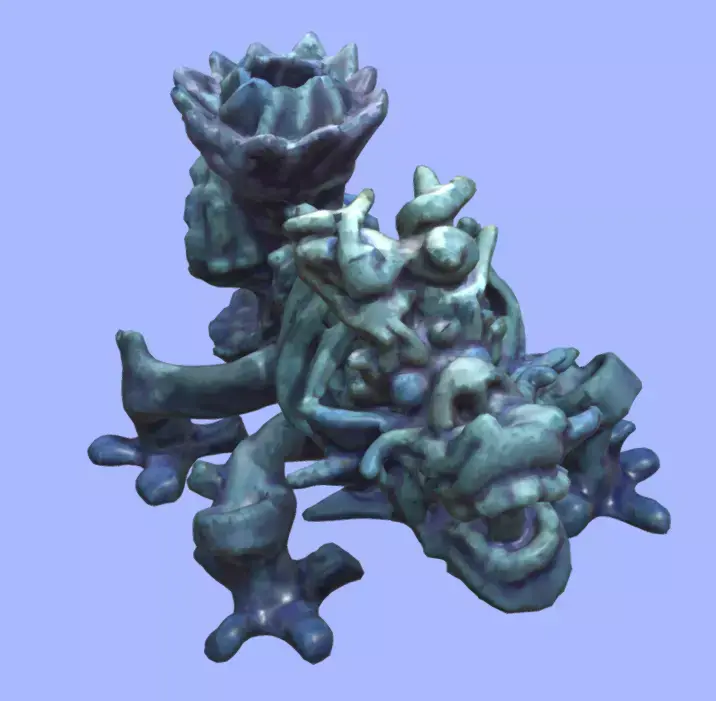 tailed dragon Free 3D model