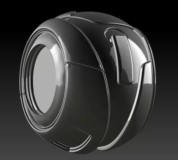Scifi Ball Free 3D model