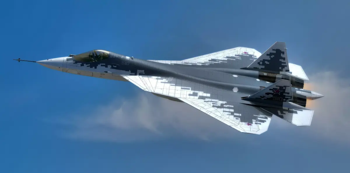 SU57 Felon-TopGun with Cockpit-Fully Rigged Low-poly 3D model