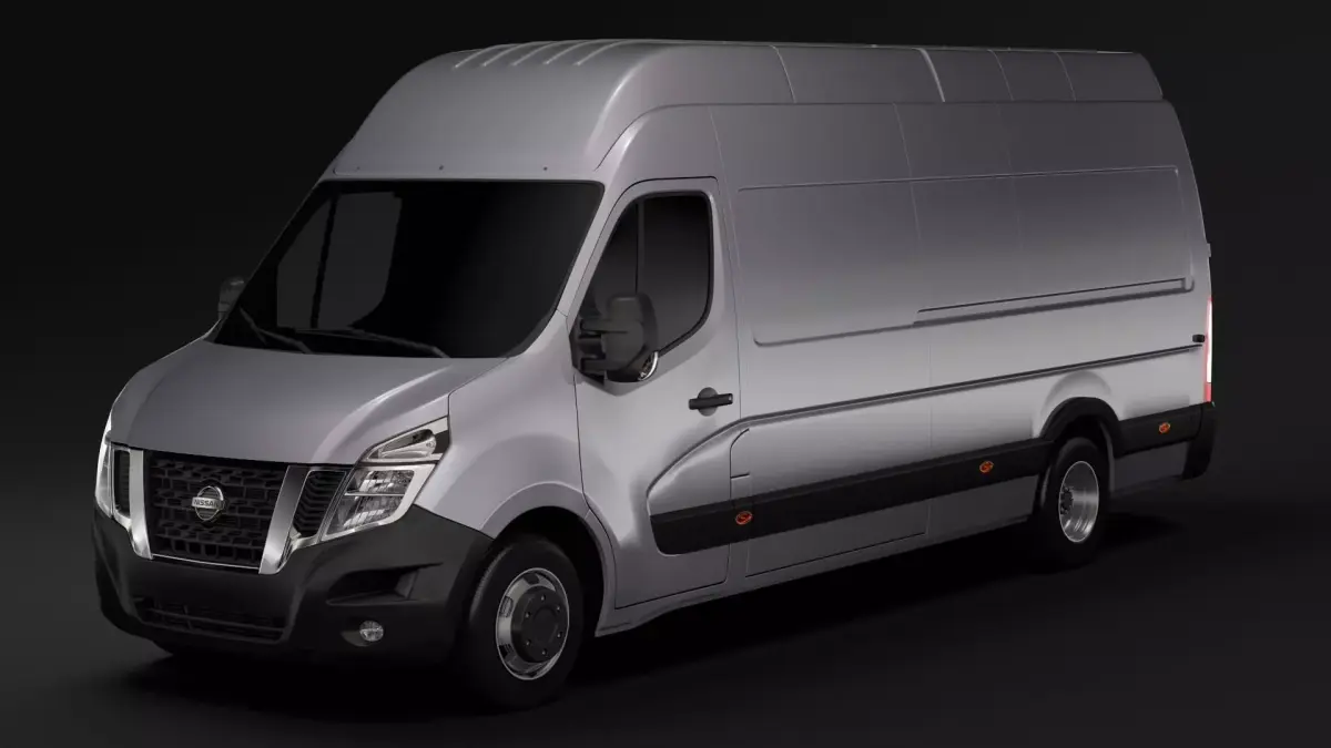 Nissan NV 400 L4H3 Van 2017 3D model