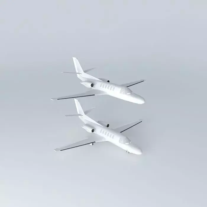 Cessna C550 Free 3D model