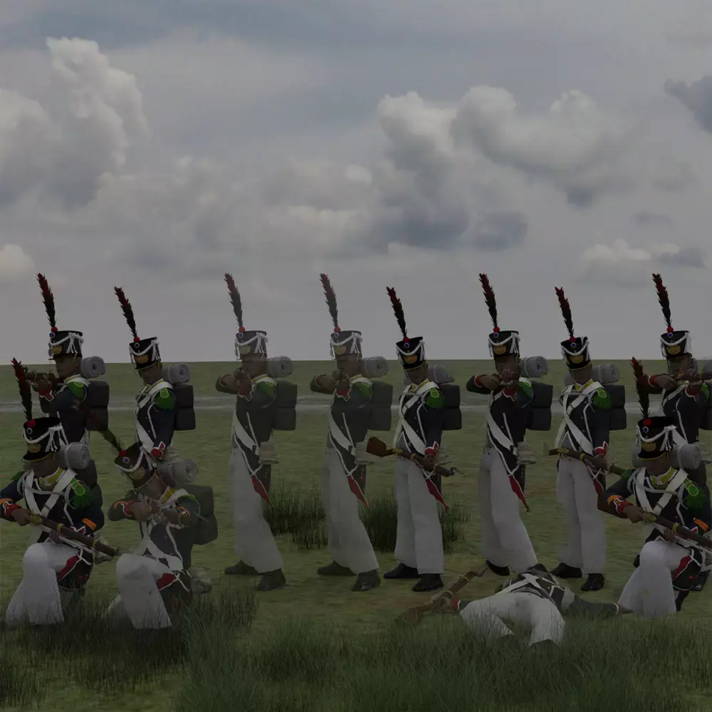 Napoleons Young Guard 3D model