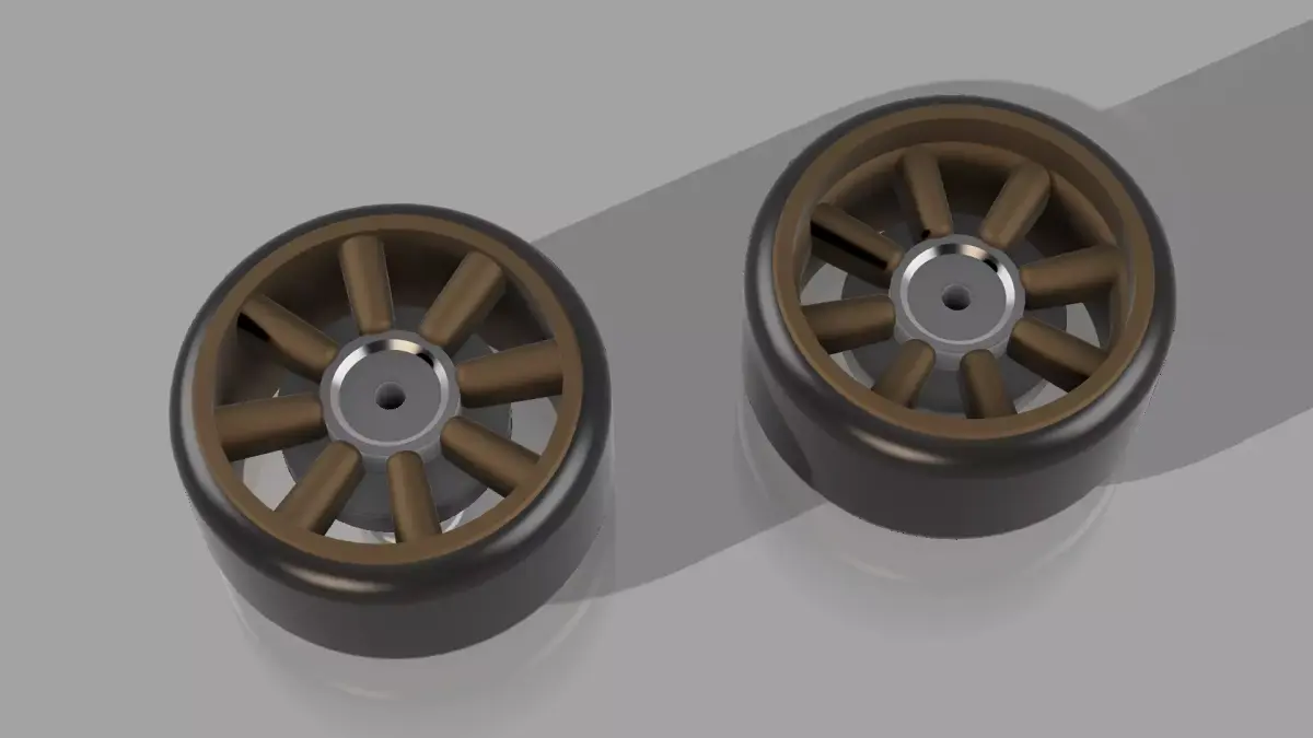 WATANABE RS JDM 2 wheels in HW scale 3D print model