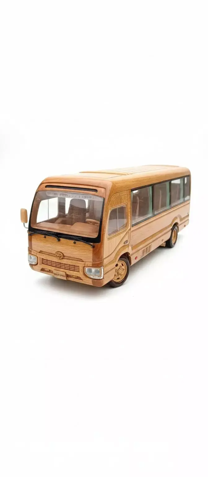 Luxury Bus 3D Model Transport Concept 3D print model