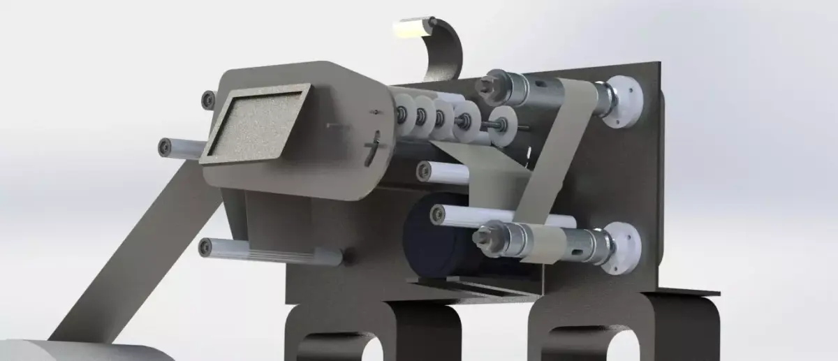 Paper Slitting Machine Free 3D model