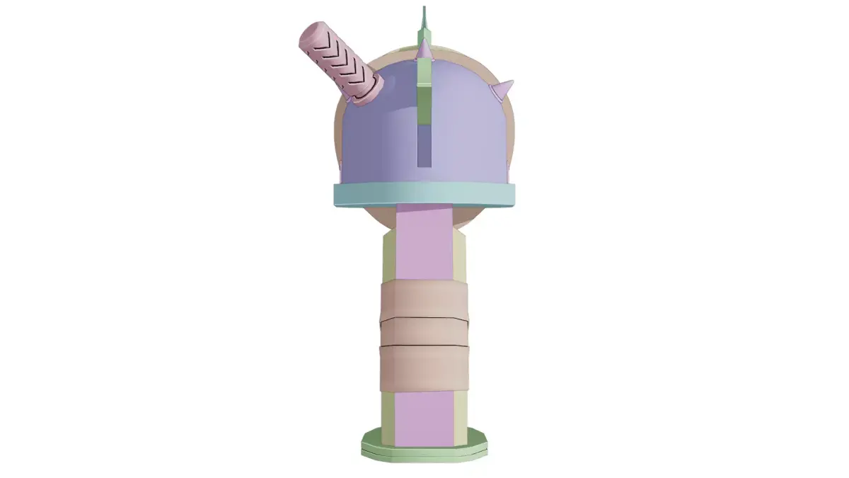 Jinx Shoker Low-poly 3D model