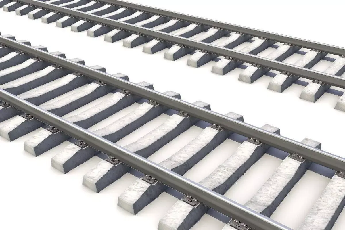 RailRoad way 3D model