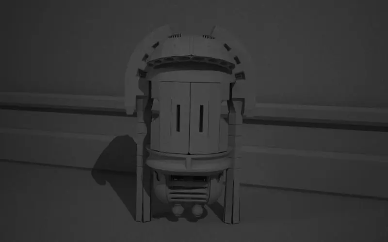 robot star wars Free 3D model