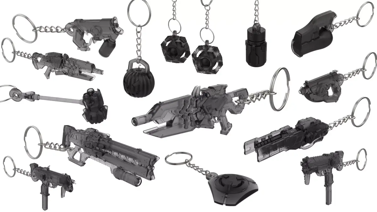 Overwatch Keychains Set part 2 - 18 Printable STL - Personal Use 3D print model