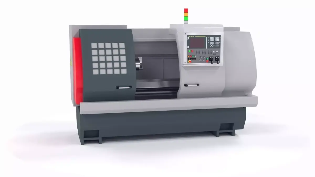turning lathe cnc CORMAK 3D model