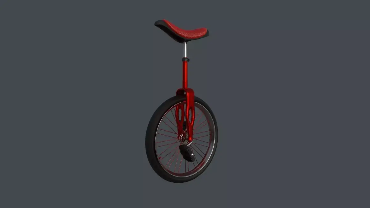 VEHC-001 Unicycle 3D model