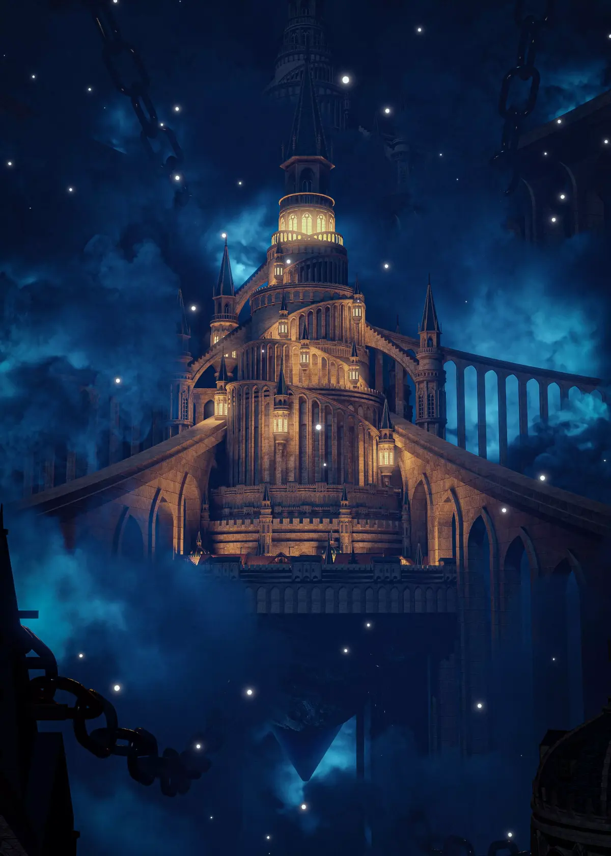 Nebula Castle 3D model