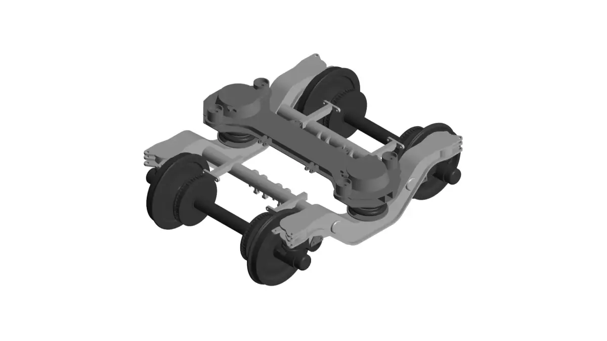 bogie 3D model