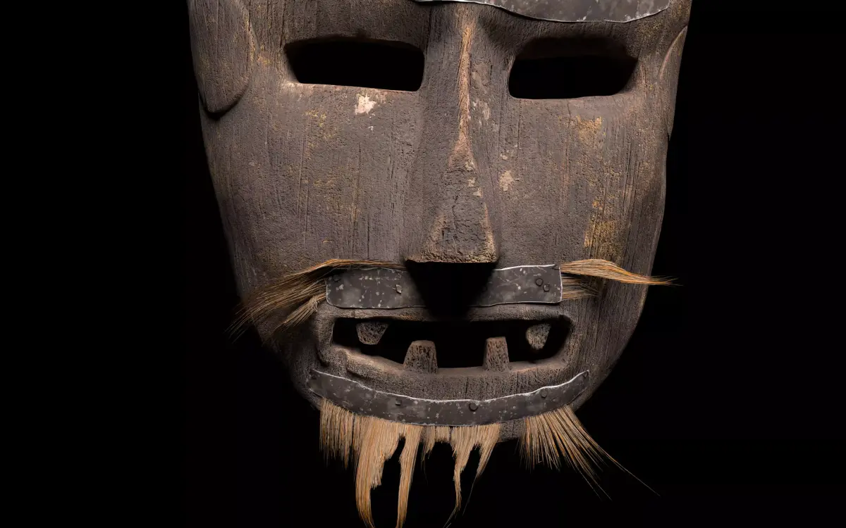 Mask Animistic Low-poly 3D model
