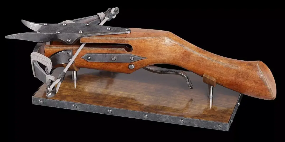 Witcher Crossbow Low-poly 3D model