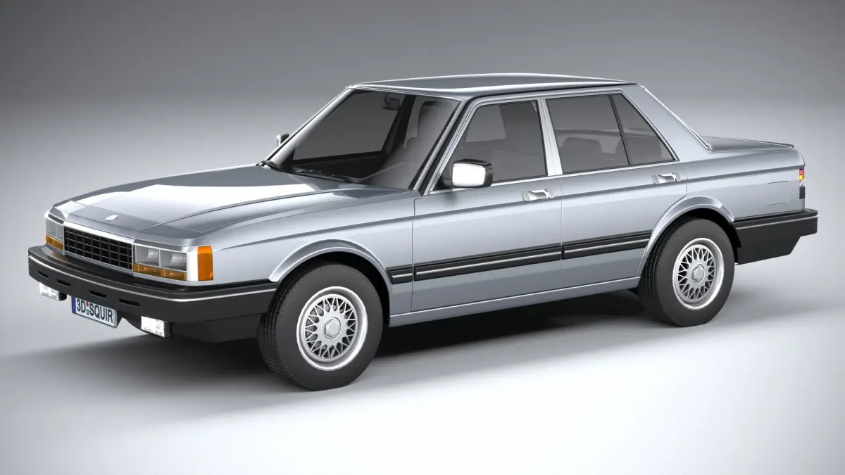 Generic Sedan 1980 3D model purchase