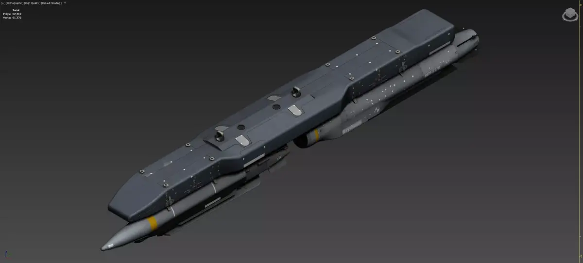 SDB GBU-39 GBU-53 3D model