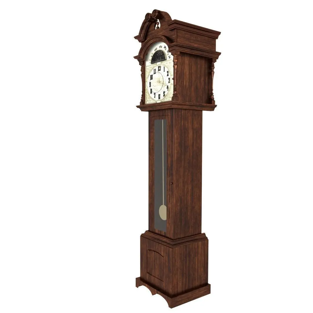 GRANDFATHER CLOCK 3D model