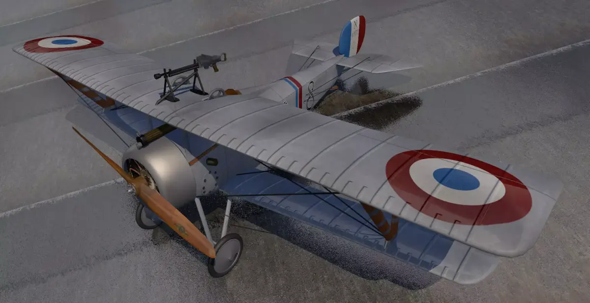 Nieuport 17 3D model