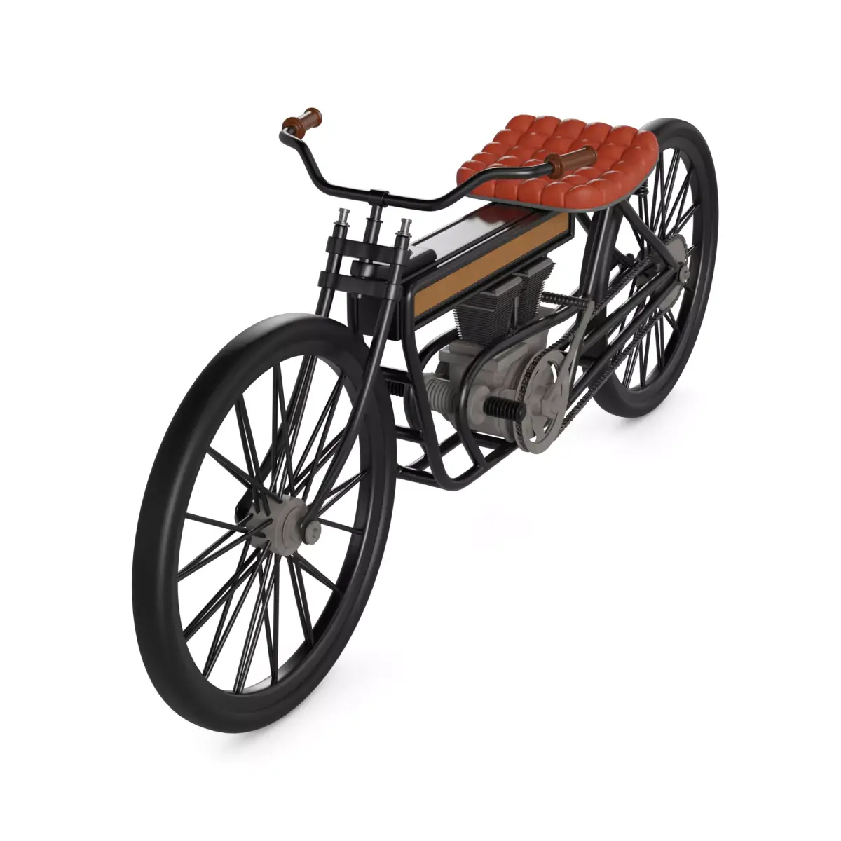 Snow Bike 3D model shop