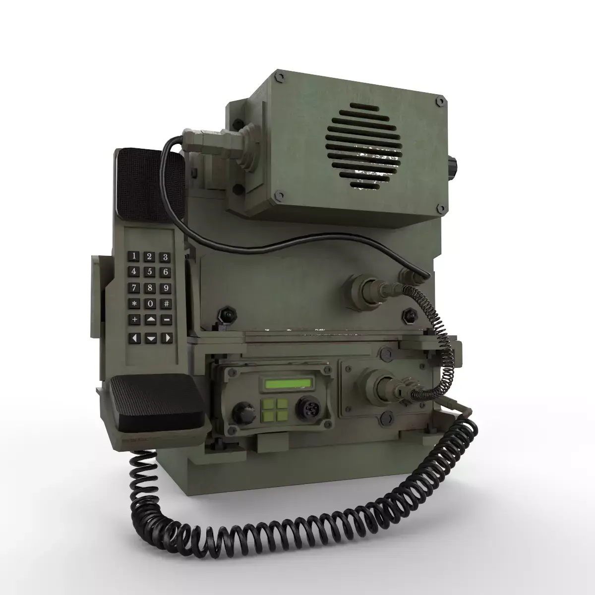 Military Radio 3D model order