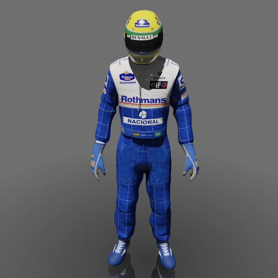 Ayrton Senna 1994 3D model
